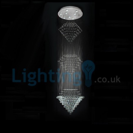 Modern Contemporary Chandelier Flush mount Pendant Fixture Crystal Rain Drop Light Modern Contemporary Chandelier Flush mount Pendant Fixture Crystal Rain Drop Light