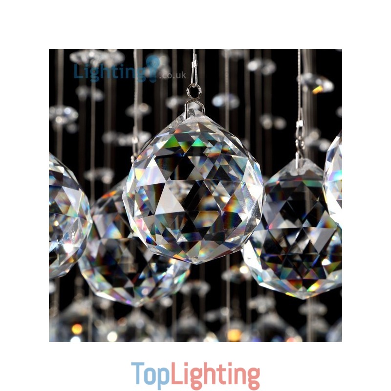 Crystal Chandelier Modern Bird Nest Luxury Duplex Ceiling Lamp