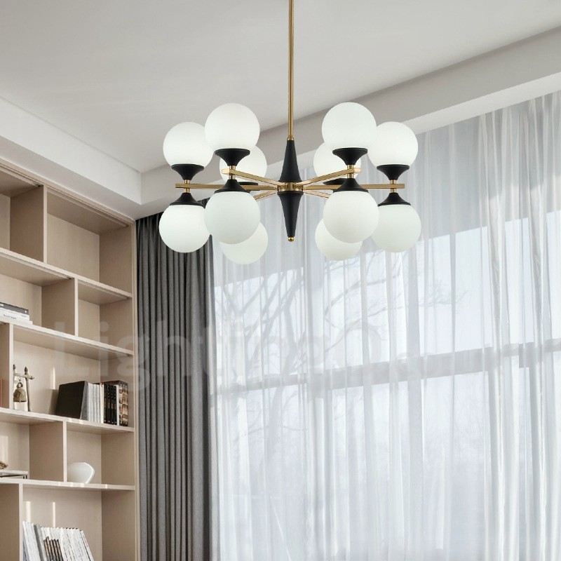 Nordic 12 Bulb Lighting Chandelier Lights Magic Bean Lamp Creative Lamps