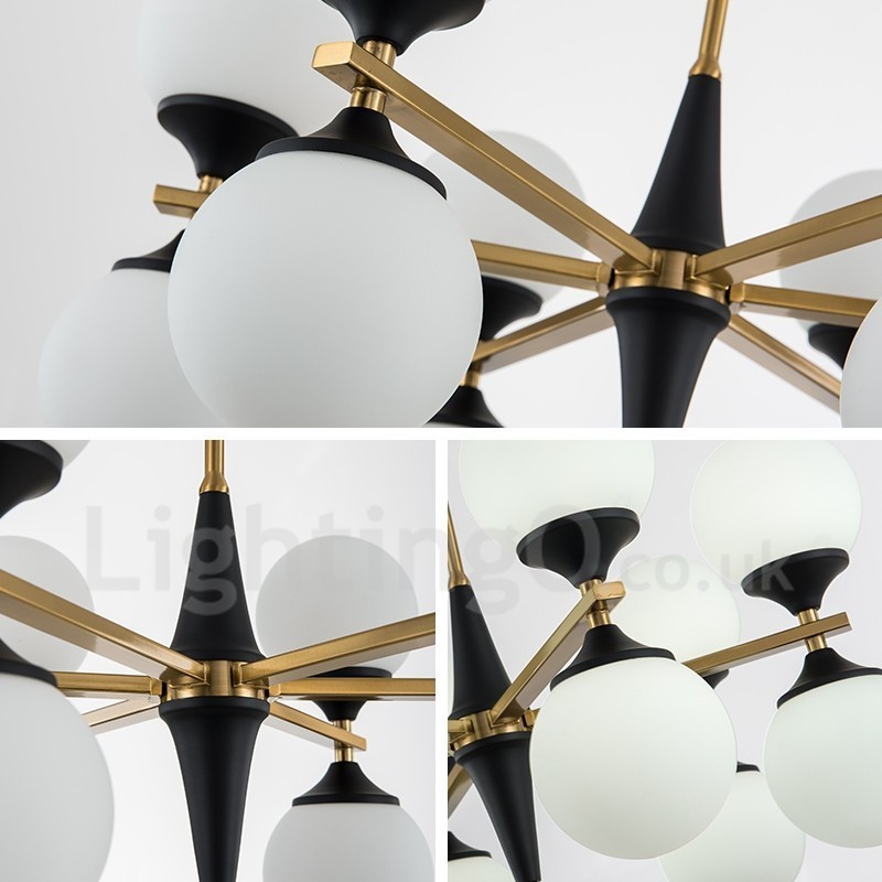 Nordic 12 Bulb Lighting Chandelier Lights Magic Bean Lamp Creative Lamps