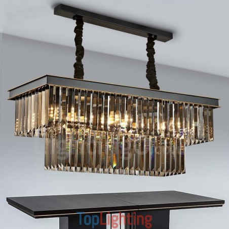 Retro Crystal Pendant Light Cafe Exibittion Hall Retro Crystal Pendant Light Cafe Exibittion Hall