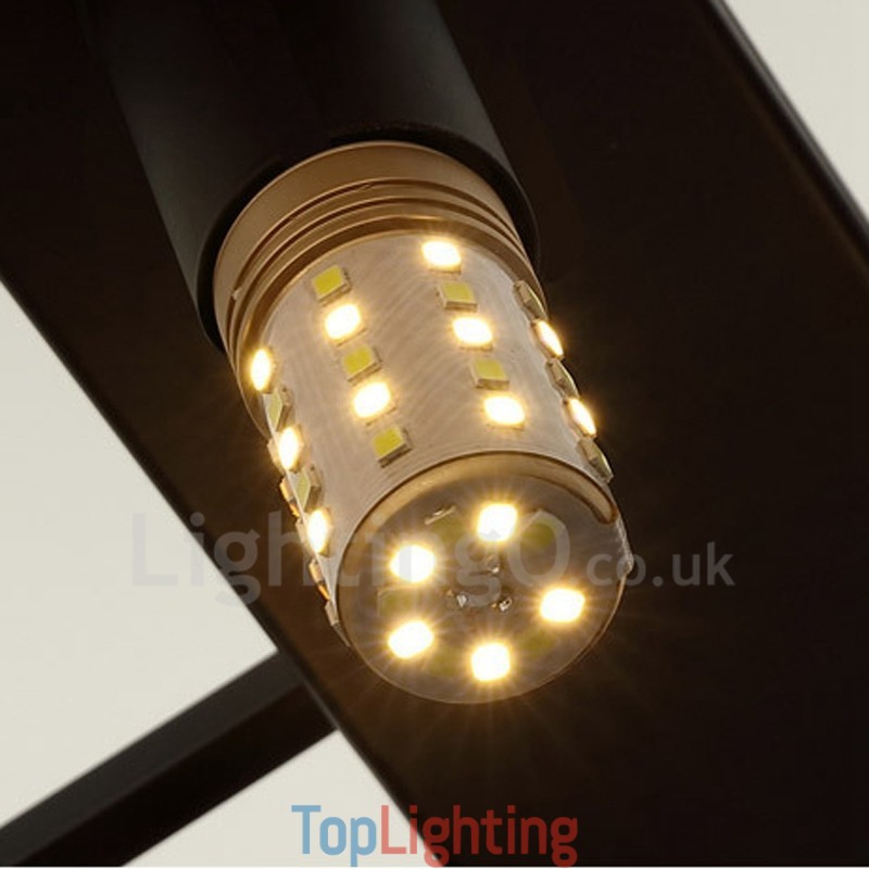 Retro Crystal Pendant Light Cafe Exibittion Hall