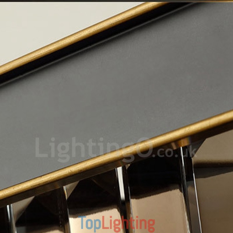 Retro Crystal Pendant Light Cafe Exibittion Hall