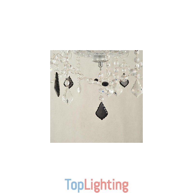 Chandelier Crystal Luxury Modern 1 Tiers Living 6 Lights