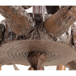 9 Light Rustic Artistic Retro Antler Chandelier