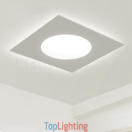 Modern Stylish Thin Square Flush Mount Ceiling Lamp Modern Stylish Thin Square Flush Mount Ceiling Lamp