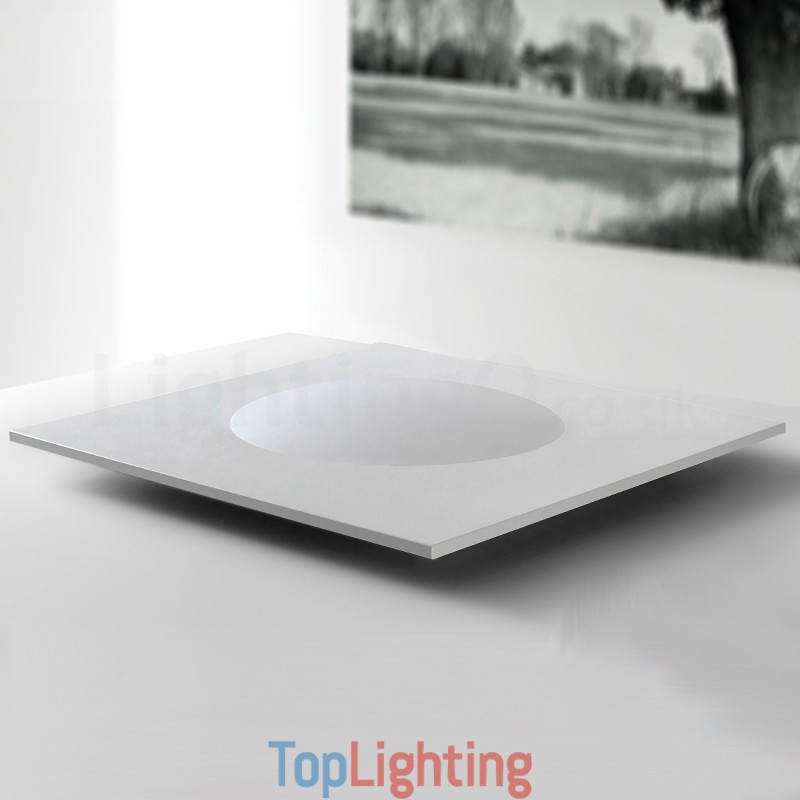 Modern Stylish Thin Square Flush Mount Ceiling Lamp