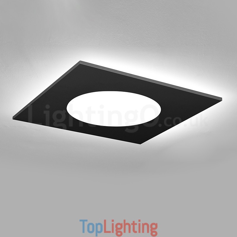 Modern Stylish Thin Square Flush Mount Ceiling Lamp