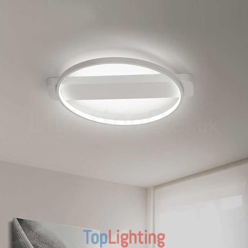 Nordic Round Flush Mount Ceiling Light