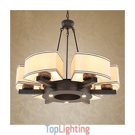 The Chinese Style Chandelier Iron Copper Imitation Air Lamps The Chinese Style Chandelier Iron Copper Imitation Air Lamps