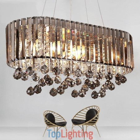 Affordable Luxury Rectangular Crystal Chandelier Affordable Luxury Rectangular Crystal Chandelier