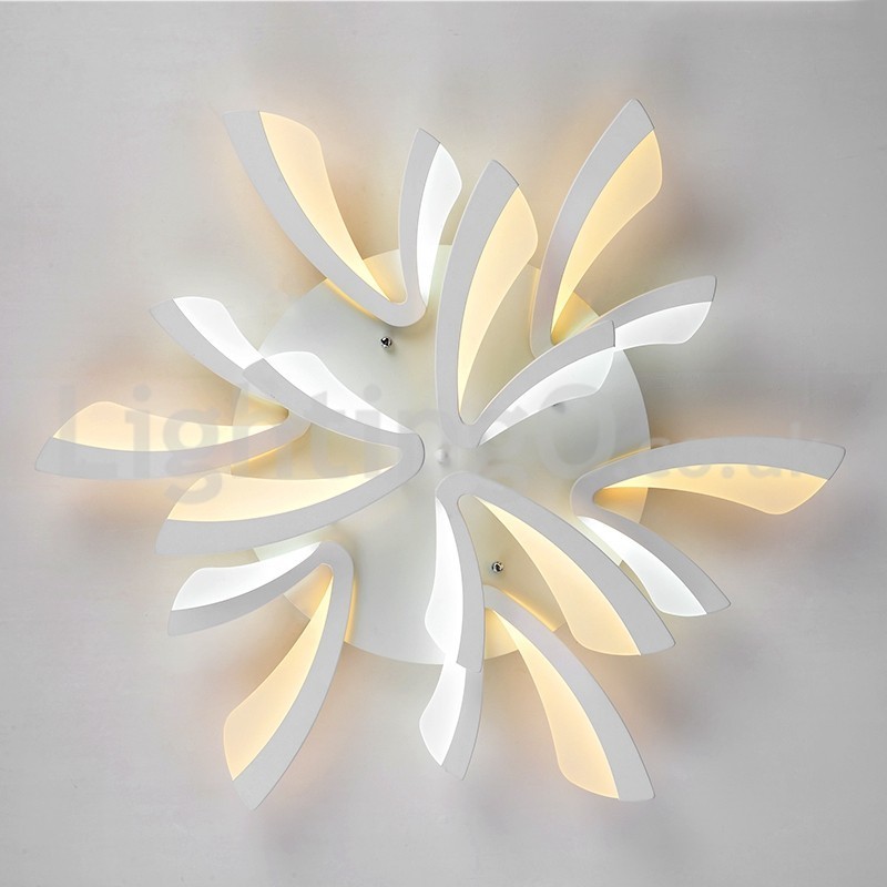Newest 9 Lights Affordable Modern Flush Mount Ceiling Lights