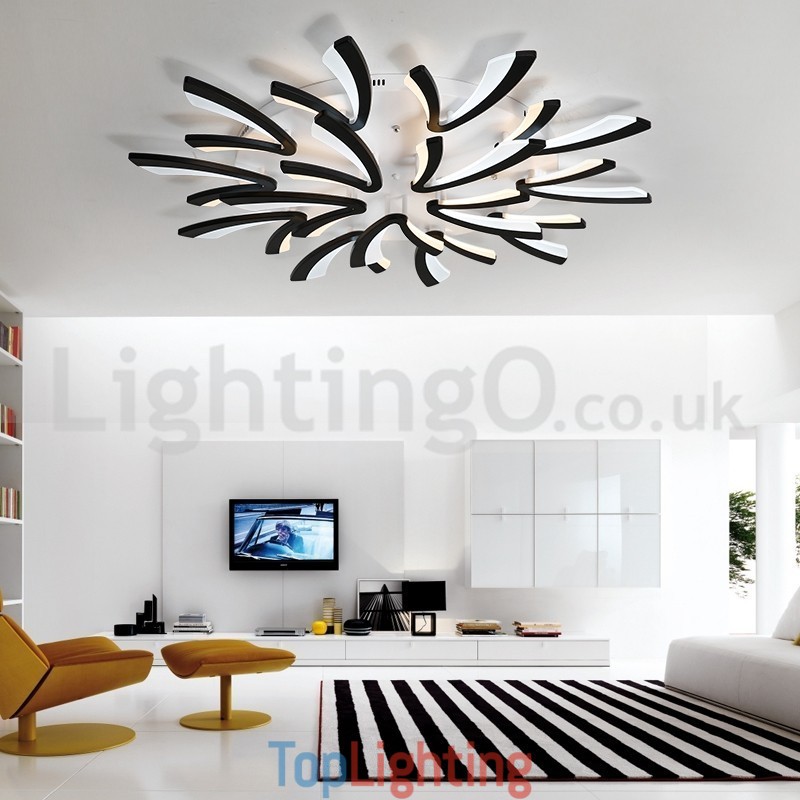 Personality 15 Lights Elegant Modern Flush Mount Ceiling Lights