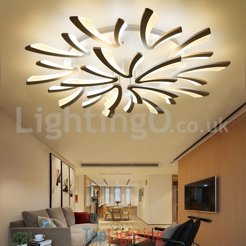 Personality 15 Lights Elegant Modern Flush Mount Ceiling Lights