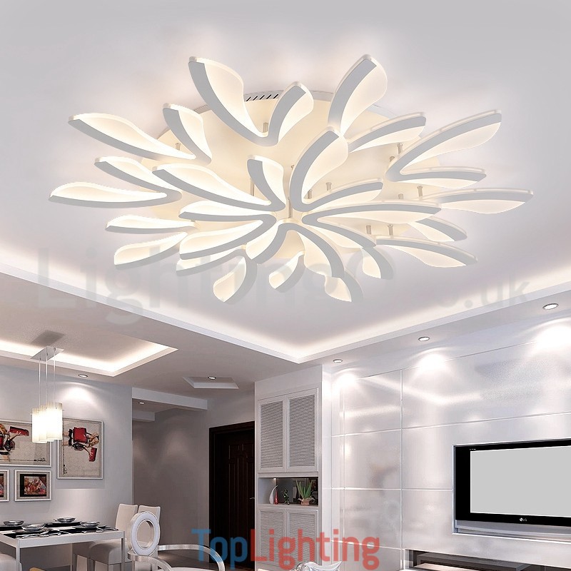 Personality 15 Lights Elegant Modern Flush Mount Ceiling Lights