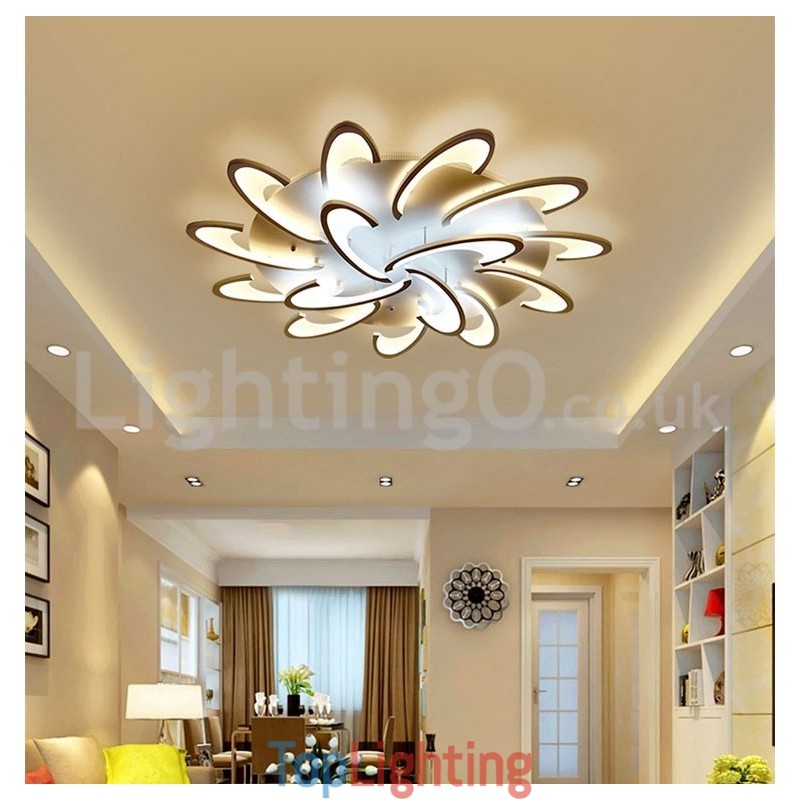 Discount 15 Bulbs Contemporary Flush Ceiling Lights