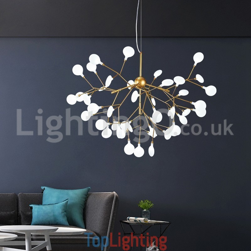 Post modern Fireflies Chandelier