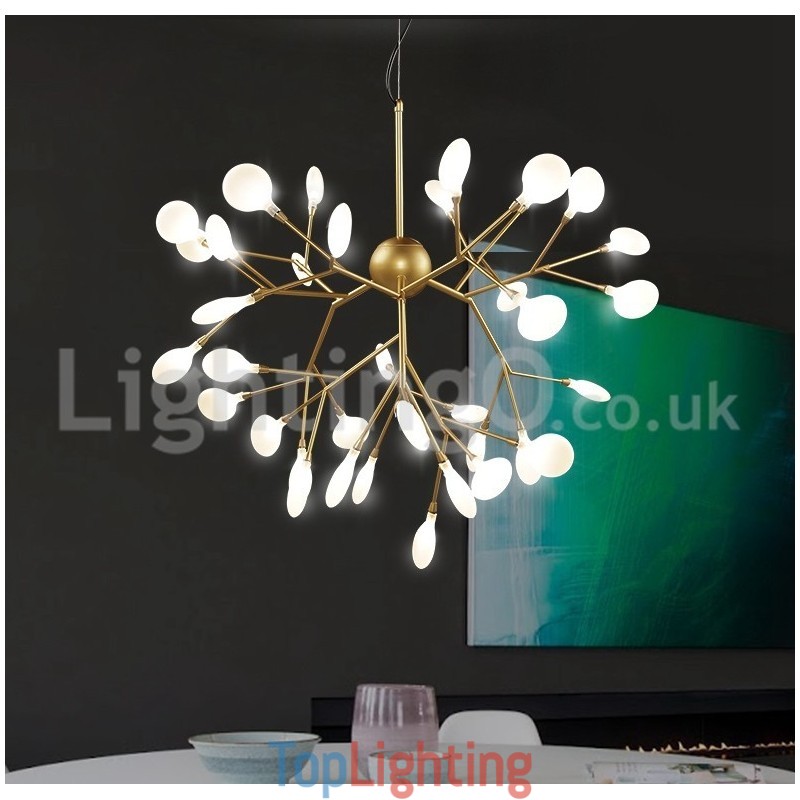 Post modern Fireflies Chandelier