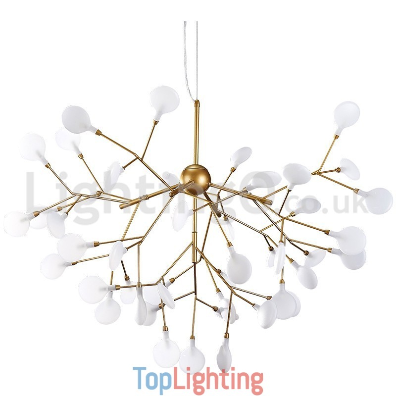 Post modern Fireflies Chandelier