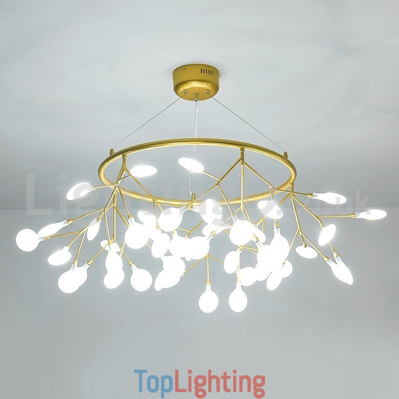 Luxury Post modern Round Fireflies Chandelier