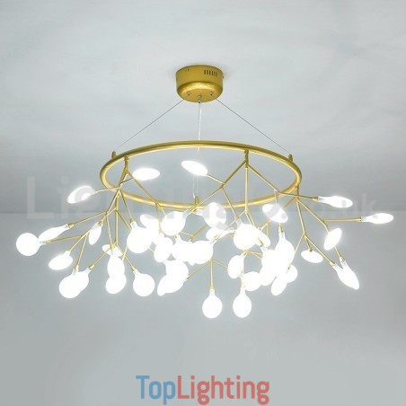 Luxury Post modern Round Fireflies Chandelier Luxury Post modern Round Fireflies Chandelier