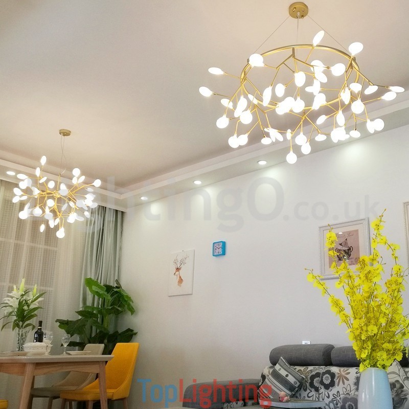 Luxury Post modern Round Fireflies Chandelier