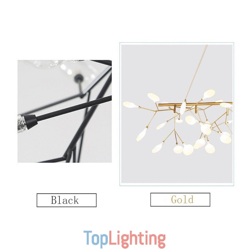 Post modern Fireflies Chandelier
