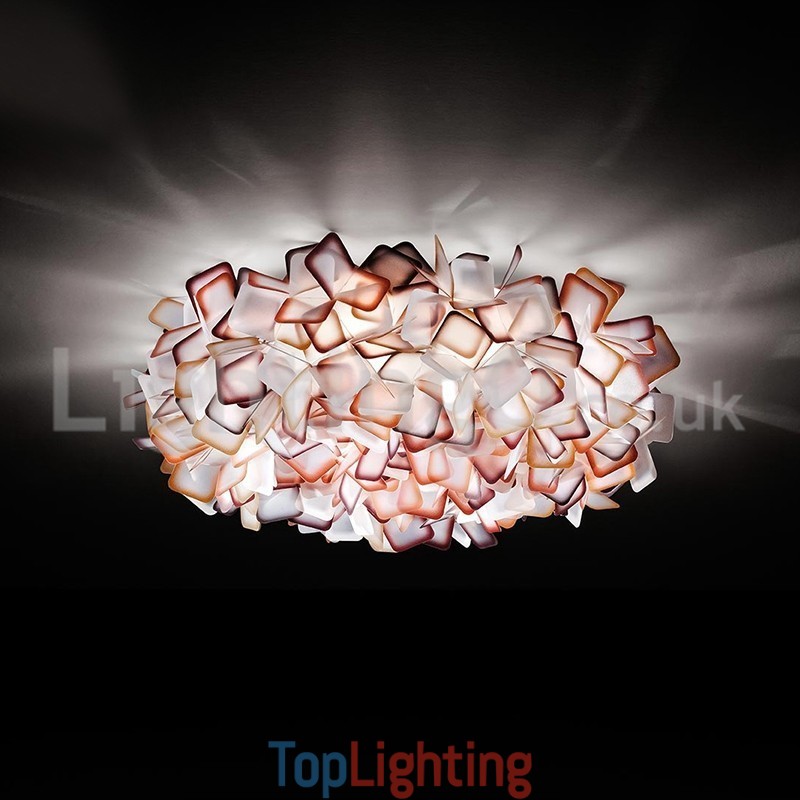 Modern Light Source Three Color Switching Flush Mount Ceiling Lights