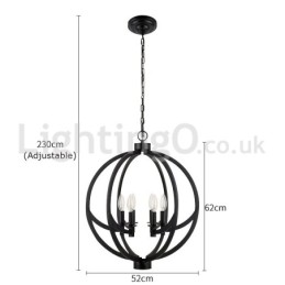 Retro Ball Pendant Light
