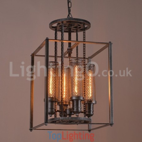 Retro Iron Gear Pendant Light Cafe Retro Iron Gear Pendant Light Cafe