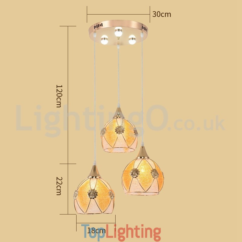 Cheap 1 Light 3 Lights Modern Pendant Light