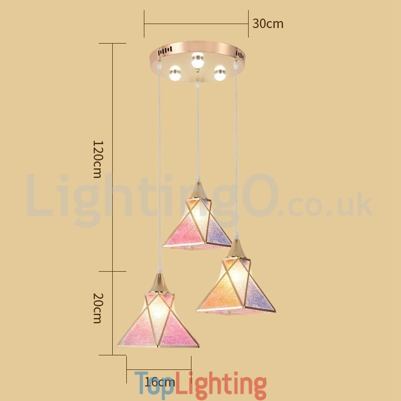 Cheap 1 Light 3 Lights Modern Pendant Light