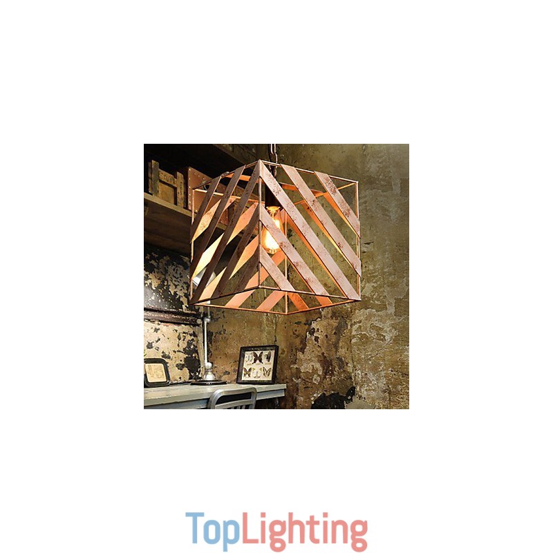 Retro Iron Lamp Modern Minimalist Industrial Style Chandelier