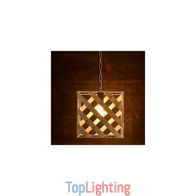 Retro Iron Lamp Modern Minimalist Industrial Style Chandelier