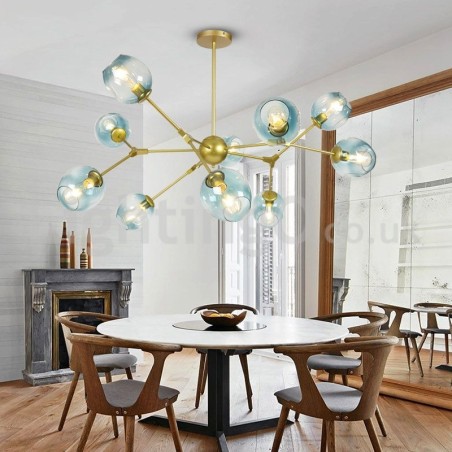 Nordic Postmodern Molecular Magic Bean Chandelier Cafe Nordic Postmodern Molecular Magic Bean Chandelier Cafe