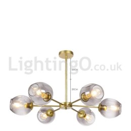Nordic Postmodern Molecular Chandelier Magic Bean Chandelier Cafe