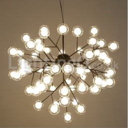 Nordic Postmodern Molecular Bubble Chandelier Glass Chandelier