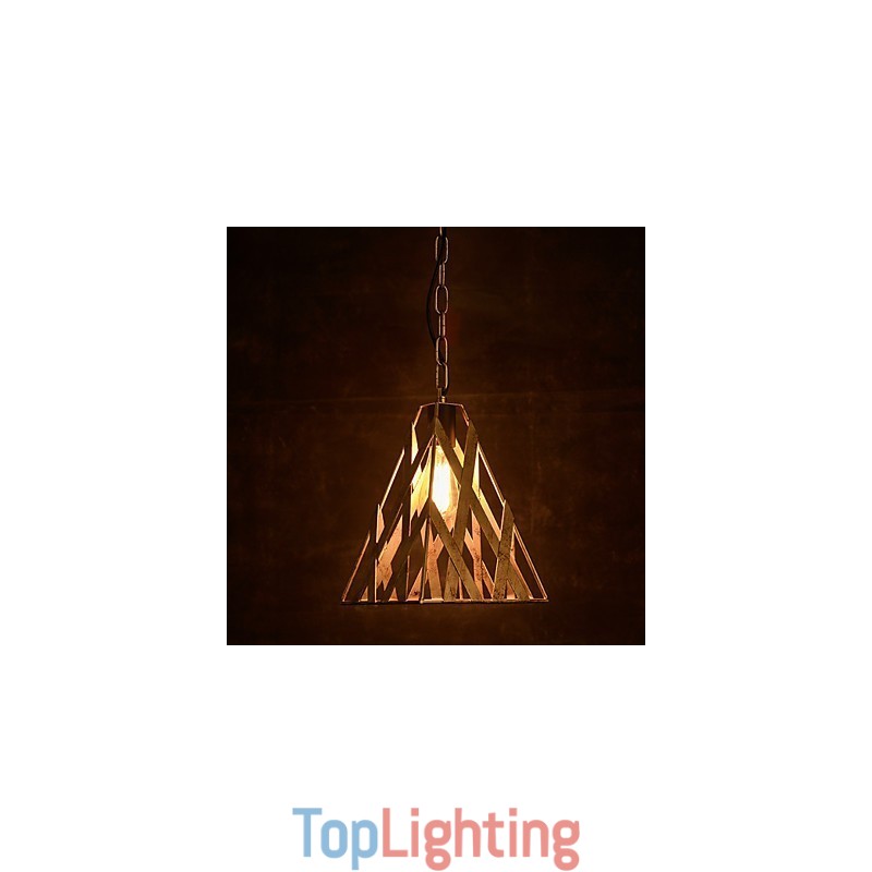 Retro Iron Lamp Modern Minimalist Industrial Style Chandelier