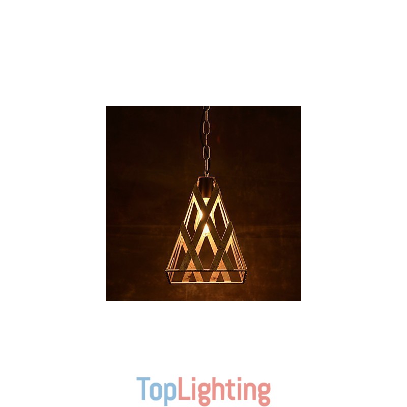 Retro Iron Lamp Modern Minimalist Industrial Style Chandelier