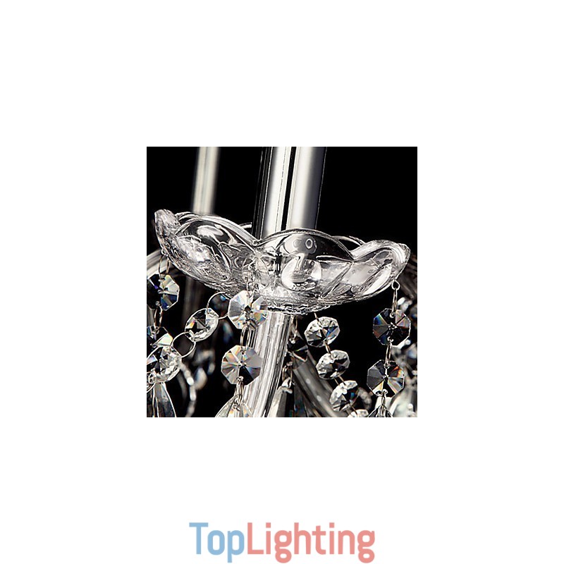Candle Featured Luxury 6 Lights Chandelier