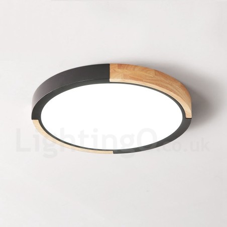 Ultra thin Multi Colour Round Wood Ceiling Lamp Solid Wood Acrylic Shade Ceiling Lamp Nordic Style Ultra thin Multi Colour Round Wood Ceiling Lamp Solid Wood Acrylic Shade Ceiling Lamp Nordic Style
