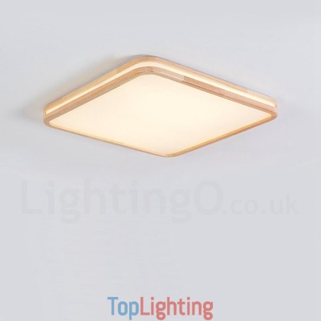 Ultra thin Round Square Rectangle Wood Ceiling Lamp Solid Wood Acrylic Shade Ceiling Lamp Nordic Style Ultra thin Round Square Rectangle Wood Ceiling Lamp Solid Wood Acrylic Shade Ceiling Lamp Nordic Style