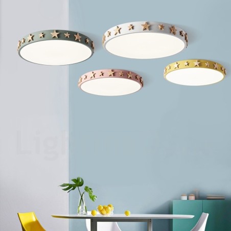 Dimmable Ultra thin Multi Colours Circular Wood Ceiling Light with Acrylic Shade Ceiling Lamp Nordic Style Dimmable Ultra thin Multi Colours Circular Wood Ceiling Light with Acrylic Shade Ceiling Lamp Nordic Style