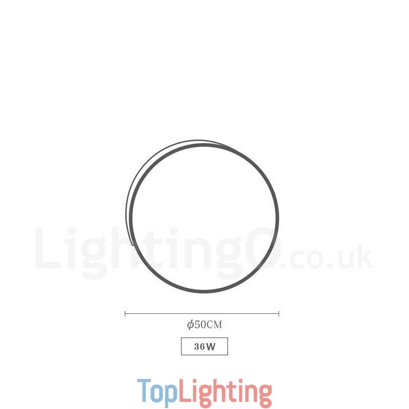 Dimmable Multi Colours Round Wood Ceiling Light with Acrylic Shade Ceiling Lamp Nordic Style