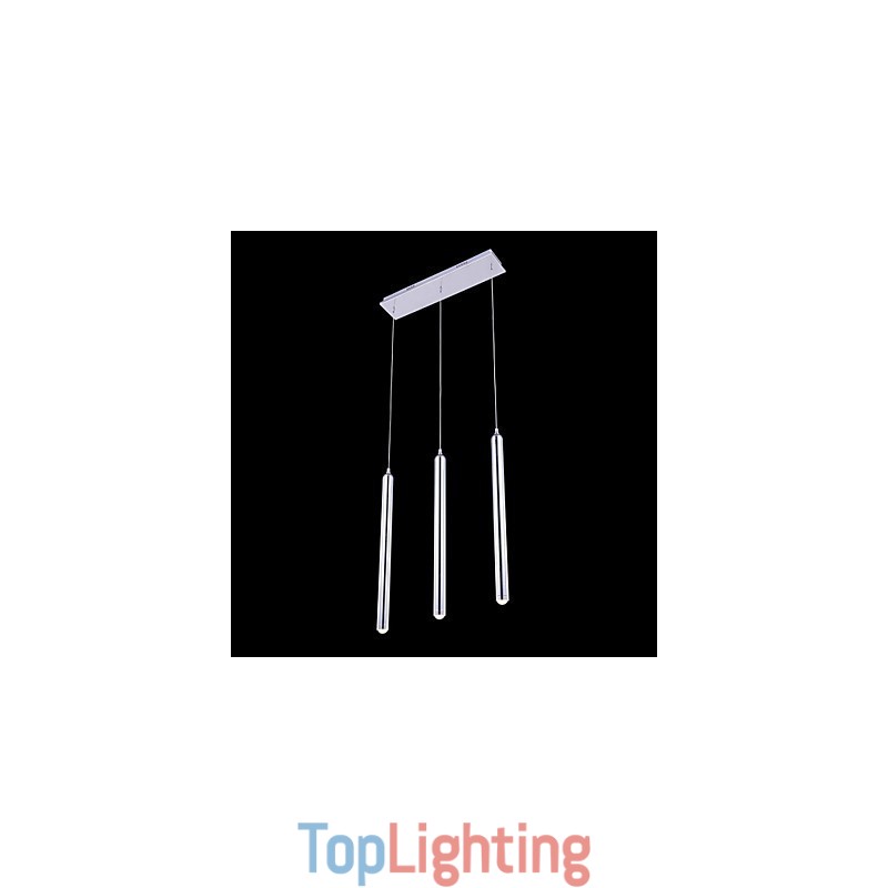 Chandelier Modern Contemporary Metal 3 Light Pendant Light
