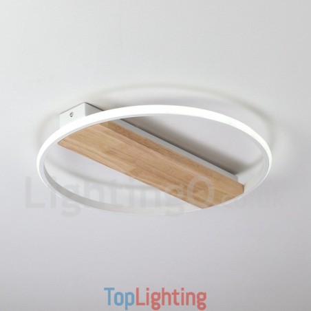 Dimmable White Round Wood Ceiling Light Ultrathin Ceiling Lamp Also Can Be Used As Wall Light Dimmable White Round Wood Ceiling Light Ultrathin Ceiling Lamp Also Can Be Used As Wall Light
