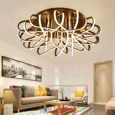 Bird's Nest Dimmable Modern Comtemporary Alumilium Flush Mount Ceiling Light Also Can Be Used As Wall Light Bird's Nest Dimmable Modern Comtemporary Alumilium Flush Mount Ceiling Light Also Can Be Used As Wall Light