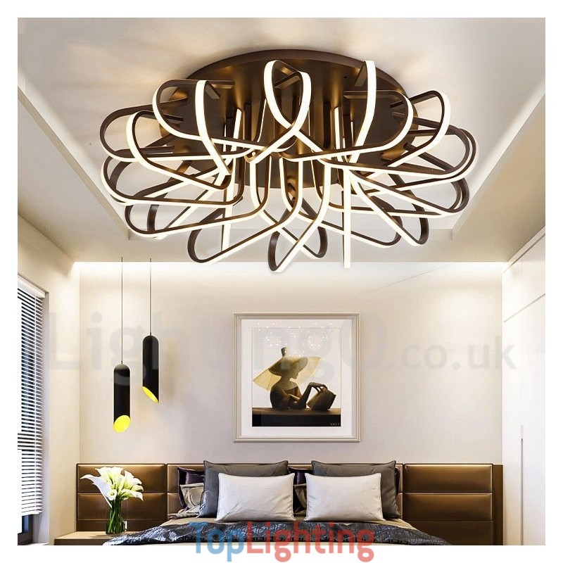 Bird's Nest Dimmable Modern Comtemporary Alumilium Flush Mount Ceiling Light Also Can Be Used As Wall Light