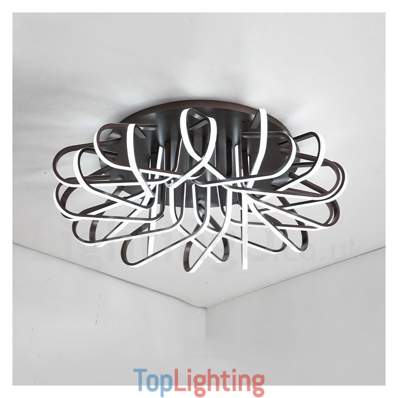 Bird's Nest Dimmable Modern Comtemporary Alumilium Flush Mount Ceiling Light Also Can Be Used As Wall Light