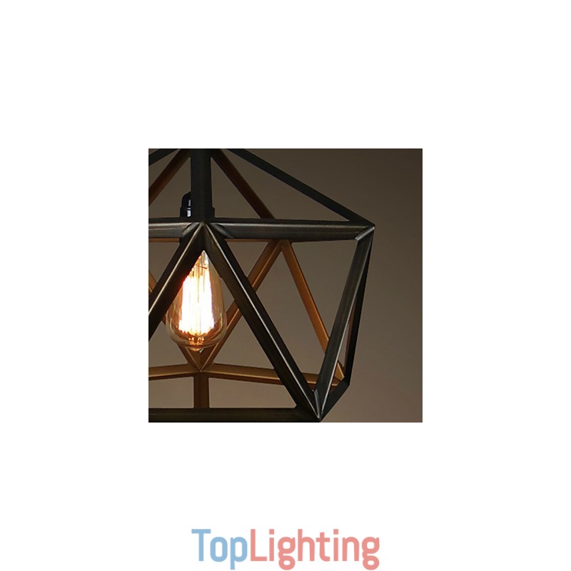 Rustic Lodge Vintage Metal Chandelier